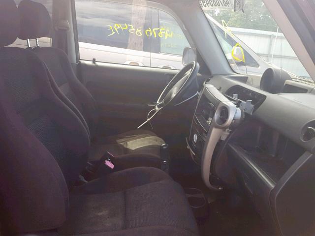 JTLKT334154002022 - 2005 TOYOTA SCION XB 栗色 照片 5