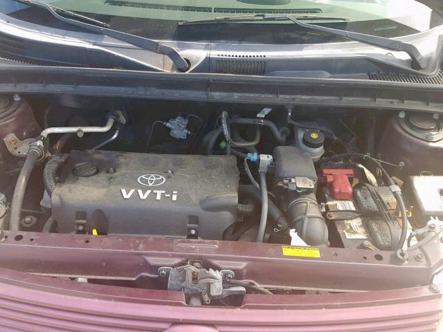 JTLKT334154002022 - 2005 TOYOTA SCION XB 栗色 照片 7