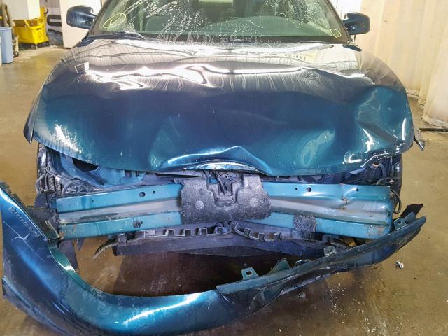 1G2WP12K4VF281240 - 1997 PONTIAC GRAND PRIX GREEN photo 9