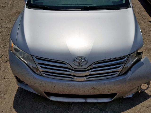 4T3ZK3BB9BU041498 - 2011 TOYOTA VENZA SILVER photo 7