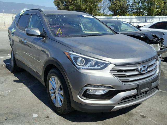 5XYZU4LA6HG489890 - 2017 HYUNDAI SANTA FE S CHARCOAL photo 1