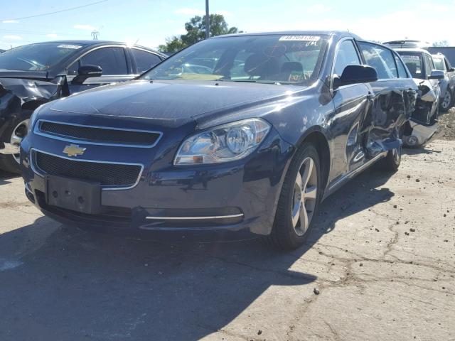 1G1ZC5EUXBF323018 - 2011 CHEVROLET MALIBU 1LT BLUE photo 2