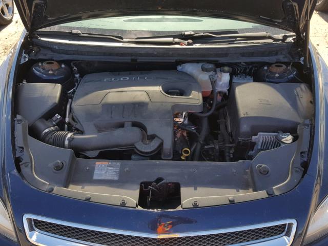 1G1ZC5EUXBF323018 - 2011 CHEVROLET MALIBU 1LT BLUE photo 7