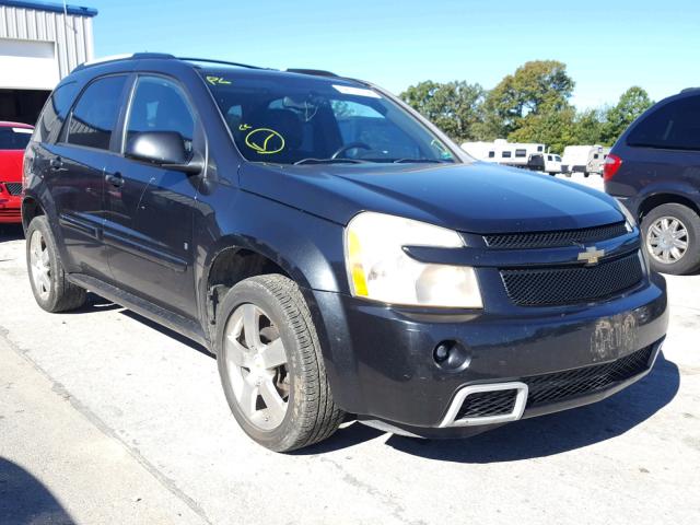 2CNDL537786013258 - 2008 CHEVROLET EQUINOX SP BLACK photo 1