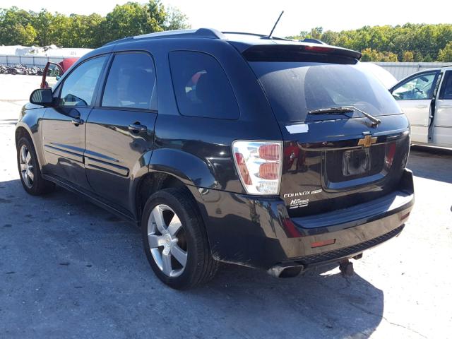 2CNDL537786013258 - 2008 CHEVROLET EQUINOX SP BLACK photo 3