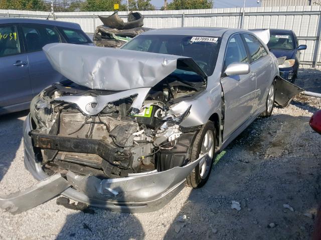 4T1BK46K67U004281 - 2007 TOYOTA CAMRY NEW SILVER photo 2