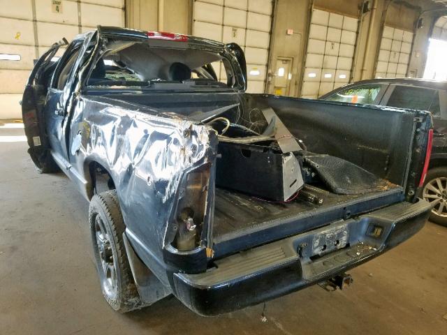 3D7KU286X3G754935 - 2003 DODGE RAM 2500 S Սև լուսանկար 3