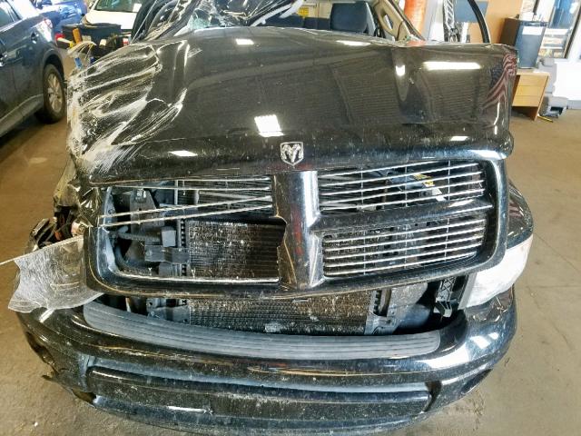 3D7KU286X3G754935 - 2003 DODGE RAM 2500 S Սև լուսանկար 7