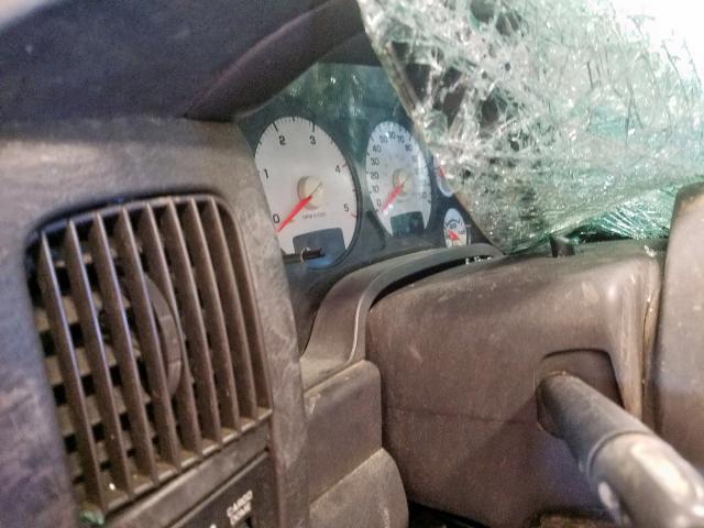 3D7KU286X3G754935 - 2003 DODGE RAM 2500 S Սև լուսանկար 8