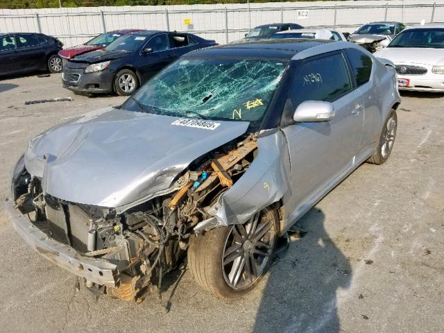 JTKJF5C72B3003114 - 2011 TOYOTA SCION TC ვერცხლისფერი ფოტო 2