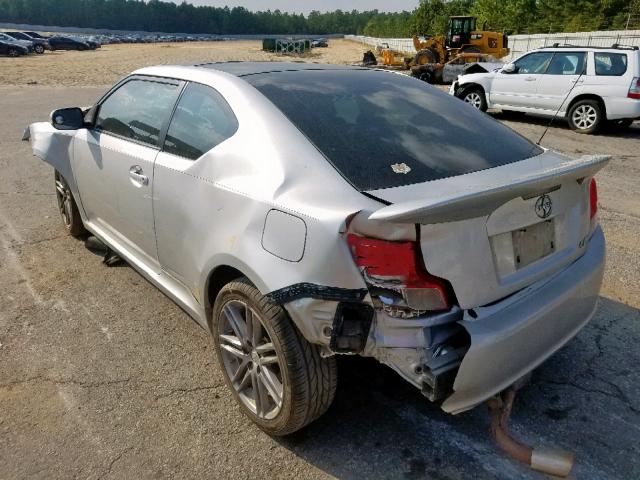 JTKJF5C72B3003114 - 2011 TOYOTA SCION TC ვერცხლისფერი ფოტო 3