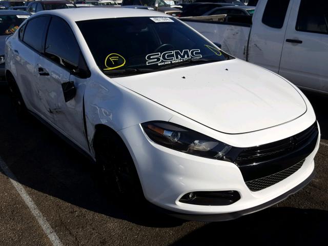 1C3CDFBB4GD729080 - 2016 DODGE DART SXT WHITE photo 1