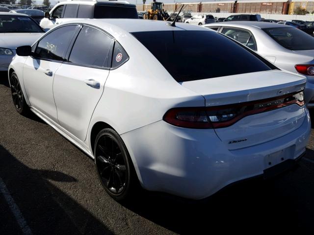 1C3CDFBB4GD729080 - 2016 DODGE DART SXT WHITE photo 3