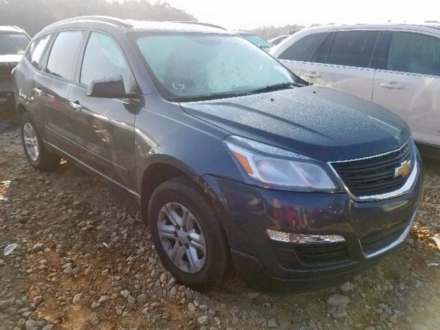 1GNKRFED2EJ276685 - 2014 CHEVROLET TRAVERSE L GRAY photo 1