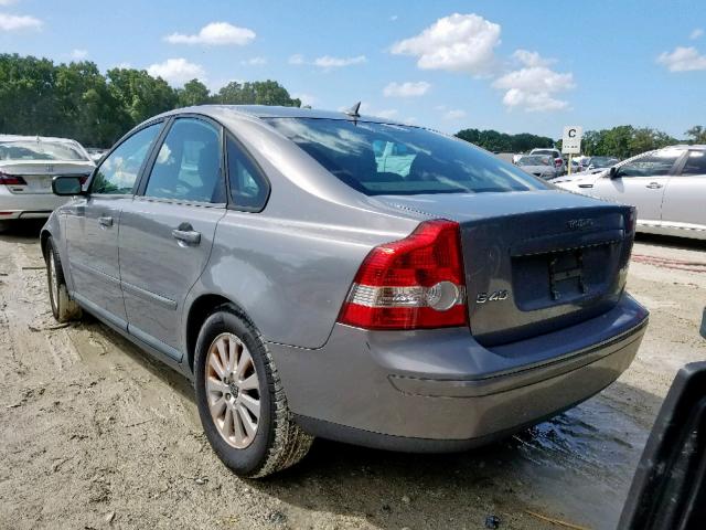 YV1MS382842025610 - 2004 VOLVO S40 2.4I GRAY photo 3