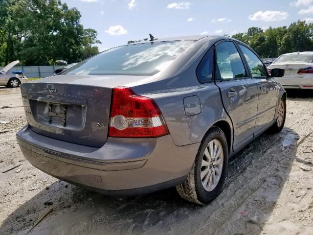 YV1MS382842025610 - 2004 VOLVO S40 2.4I GRAY photo 4