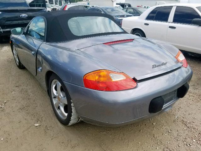 WP0CA29812U623606 - 2002 PORSCHE BOXSTER GRAY photo 3