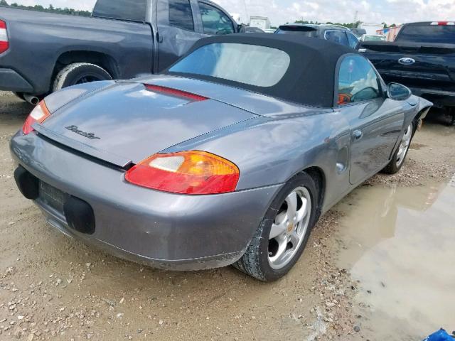 WP0CA29812U623606 - 2002 PORSCHE BOXSTER GRAY photo 4