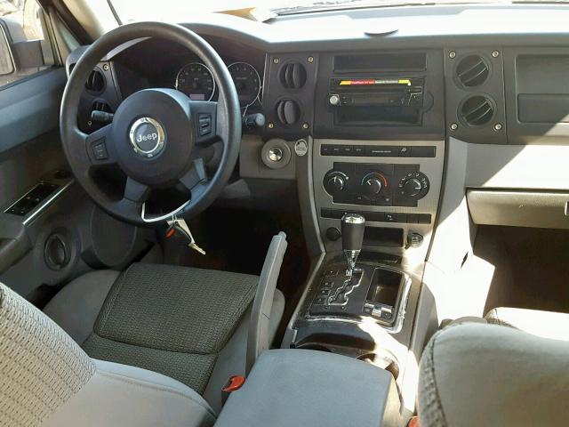1J8HG48N96C155815 - 2006 JEEP COMMANDER თეთრი ფოტო 9