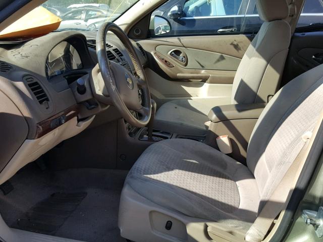 1G1ZT61806F156107 - 2006 CHEVROLET MALIBU MAX მწვანე ფოტო 5