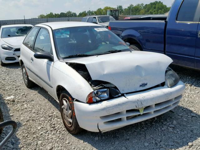 2C1MR2221Y6730520 - 2000 CHEVROLET METRO LSI WHITE photo 1