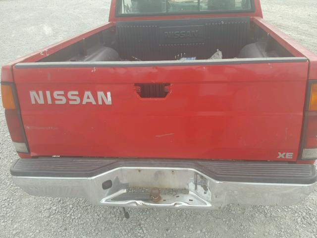 1N6SD11S0SC383777 - 1995 NISSAN TRUCK E/XE RED photo 6