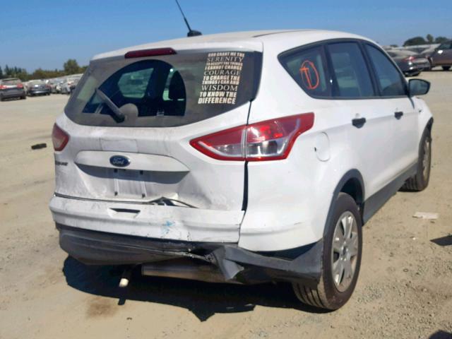 1FMCU0F75EUC22390 - 2014 FORD ESCAPE S WHITE photo 4