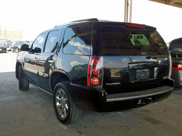 1GKFK638X7J337972 - 2007 GMC YUKON DENA BLACK photo 3