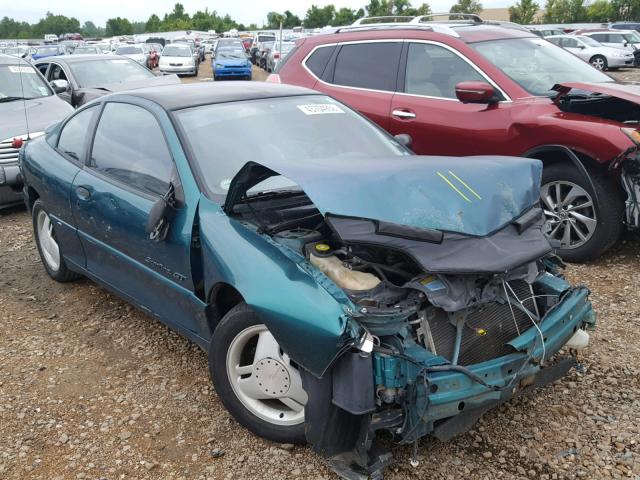 1G2JD12T4T7566555 - 1996 PONTIAC SUNFIRE GT GREEN photo 1