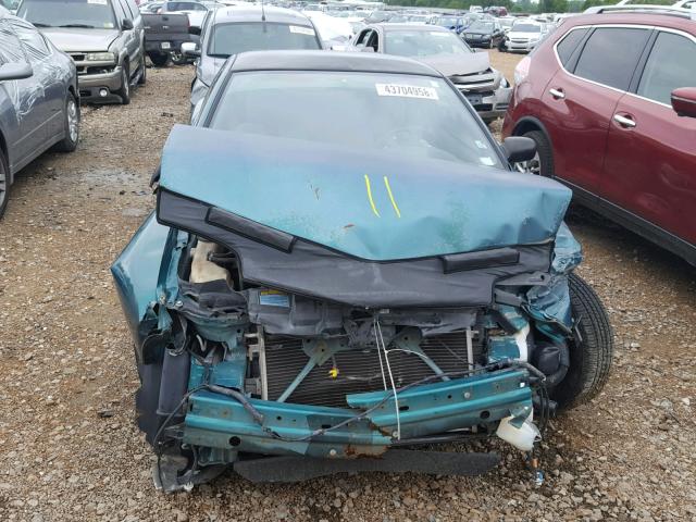 1G2JD12T4T7566555 - 1996 PONTIAC SUNFIRE GT GREEN photo 7