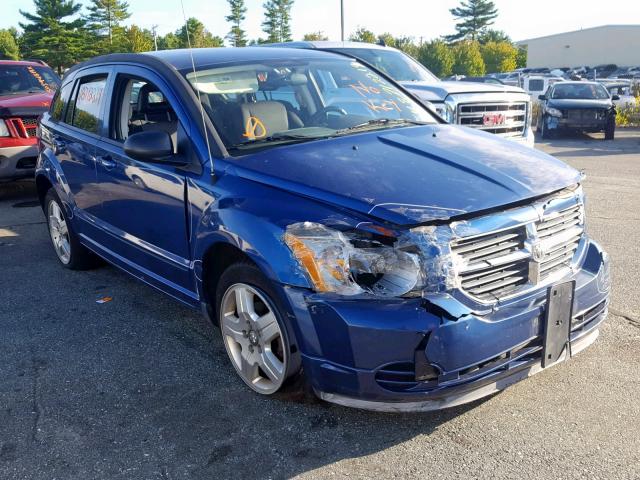 1B3HB48A59D223885 - 2009 DODGE CALIBER SX BLUE photo 1