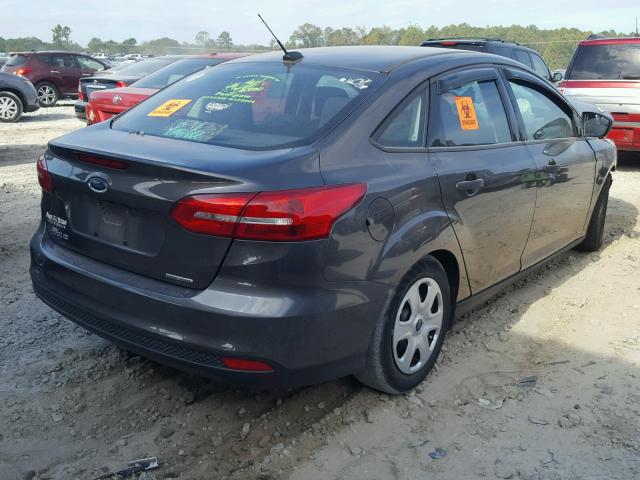 1FADP3E2XGL215313 - 2016 FORD FOCUS S GRAY photo 4