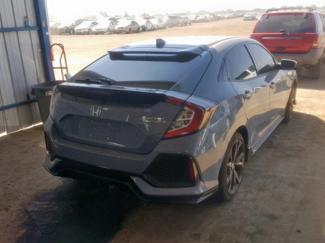 SHHFK7H97HU231859 - 2017 HONDA CIVIC SPOR GRAY photo 4