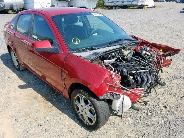 1FAHP36N39W188614 - 2009 FORD FOCUS SES RED photo 1