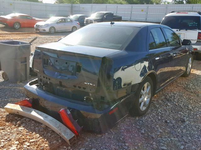 1G6DD67V580175630 - 2008 CADILLAC STS BLUE photo 4