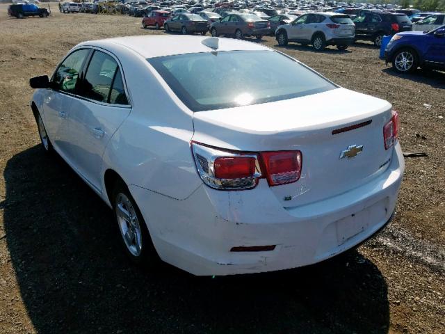 1G11C5SAXGF160367 - 2016 CHEVROLET MALIBU LIM WHITE photo 3