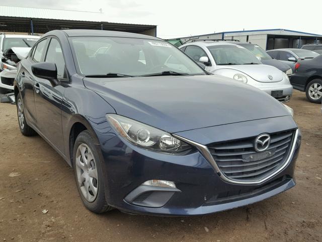 JM1BM1T74E1150898 - 2014 MAZDA 3 SV BLUE photo 1