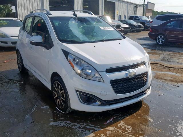 KL8CF6S93EC431358 - 2014 CHEVROLET SPARK 2LT WHITE photo 1