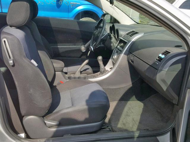 JTKDE3B76A0315443 - 2010 TOYOTA SCION TC ვერცხლისფერი ფოტო 5