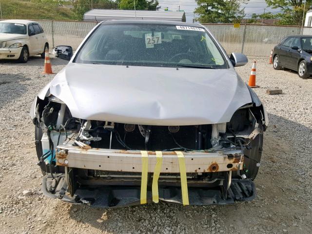 JTKDE3B76A0315443 - 2010 TOYOTA SCION TC ვერცხლისფერი ფოტო 9