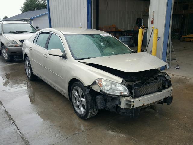 1G1ZC5EB6AF154130 - 2010 CHEVROLET MALIBU 1LT TAN photo 1