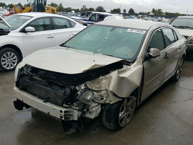 1G1ZC5EB6AF154130 - 2010 CHEVROLET MALIBU 1LT TAN photo 9