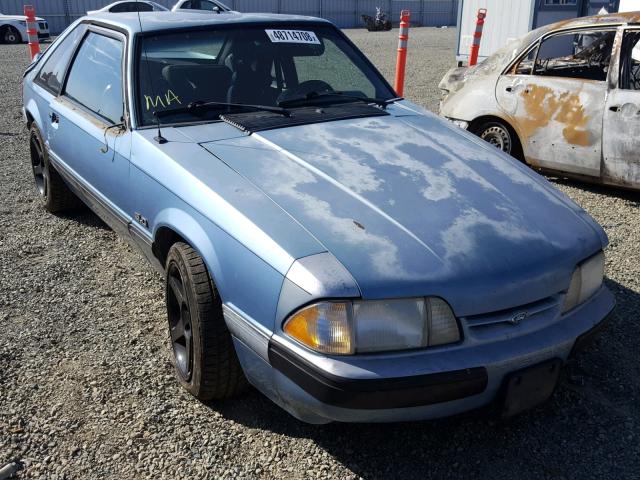 1FACP41E0LF102576 - 1990 FORD MUSTANG LX BLUE photo 1