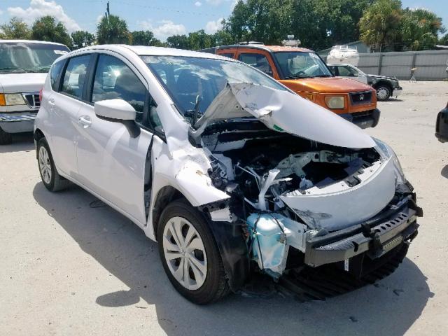 3N1CE2CP1JL370156 - 2018 NISSAN VERSA NOTE WHITE photo 1