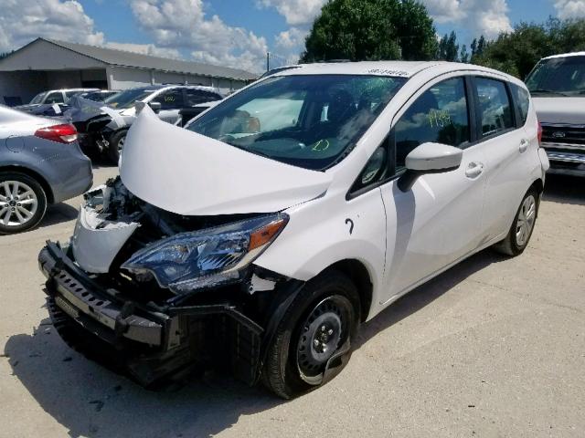 3N1CE2CP1JL370156 - 2018 NISSAN VERSA NOTE WHITE photo 2