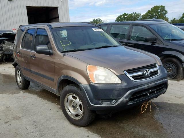 JHLRD78463C002479 - 2003 HONDA CR-V LX GOLD photo 1