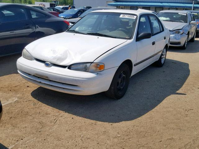 1Y1SK52811Z434410 - 2001 CHEVROLET GEO PRIZM შავი ფოტო 2