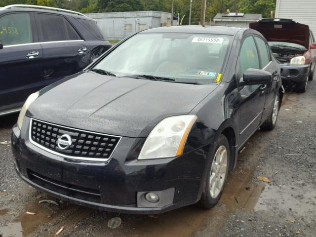 3N1AB61E18L655569 - 2008 NISSAN SENTRA 2.0 BLACK photo 2