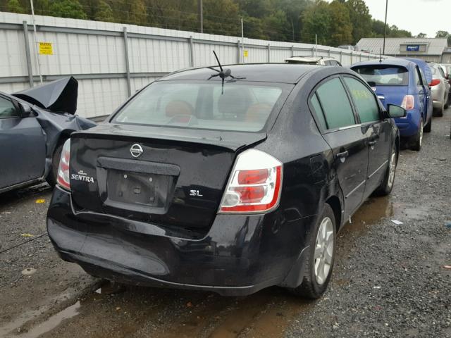 3N1AB61E18L655569 - 2008 NISSAN SENTRA 2.0 BLACK photo 4