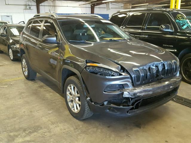 1C4PJMCS9EW147325 - 2014 JEEP CHEROKEE L GRAY photo 1